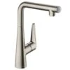 Hansgrohe Talis Select M51 Single Lever Kitchen Mixer 300, 1jet - Stainless Steel - 72820800