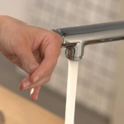 Hansgrohe Talis Select M51 Single Lever Kitchen Mixer 300, 1jet - Stainless Steel - 72820800 -Blanco Shop 7 2 72820800 3