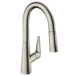 Hansgrohe Talis M51 Single Lever Kitchen Mixer 160, Pull-Out Spray, 2jet, SBox - Stainless Steel - 73850800