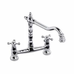 Abode Melford Bridge Kitchen Tap Chrome - AT1045