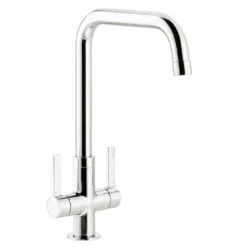 Abode Pico Quad Monobloc Contemporary Kitchen Mixer Tap Chrome - AT2134