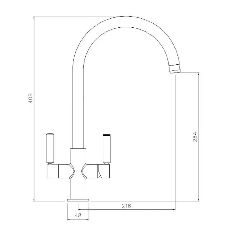 Abode Globe Aquifier Kitchen Water Filter Tap Matt Black - AT2176 2 Abode Globe Aquifier Kitchen Water Filter Tap Matt Black - AT2176 - Image 2