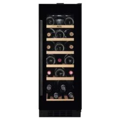 AEG AWUS020B5B Built Under 30cm Wine Cabinet - Black