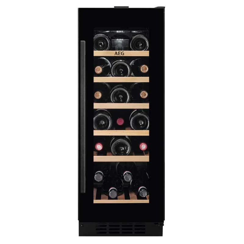AEG AWUS020B5B Built Under 30cm Wine Cabinet - Black 1 AEG AWUS020B5B Built Under 30cm Wine Cabinet - Black