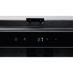 AEG AWUS020B5B Built Under 30cm Wine Cabinet - Black 10 AEG AWUS020B5B Built Under 30cm Wine Cabinet - Black -Blanco Shop aeg awus020b5b digital display front close up view