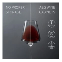 AEG AWUS020B5B Built Under 30cm Wine Cabinet - Black 14 AEG AWUS020B5B Built Under 30cm Wine Cabinet - Black -Blanco Shop aeg awus020b5b storage comparison view