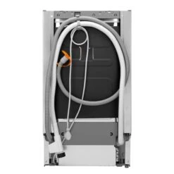 AEG FSE62407P Fully Integrated 9 Place Slimline Dishwasher - White -Blanco Shop aeg fse62407p cable and pipe outlet tied view 1