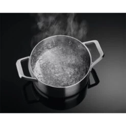 AEG IPE84531FB 80cm Induction Hob - Black -Blanco Shop aeg ipe84531fb pan boiling water top view