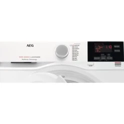 AEG T6DBG720N Free Standing 7kg Tumble Dryer - White -Blanco Shop aeg t6dbg720n functions control panel front view