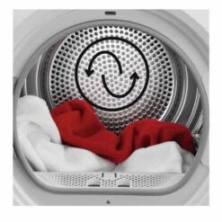 AEG T6DBG720N Free Standing 7kg Tumble Dryer - White -Blanco Shop aeg t6dbg720n washing cycle illustration open front view