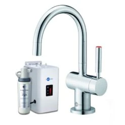 InSinkErator H3300 Steaming Hot Kitchen Tap W/ NeoTank & Filter Pack - Chrome - 44319+45094