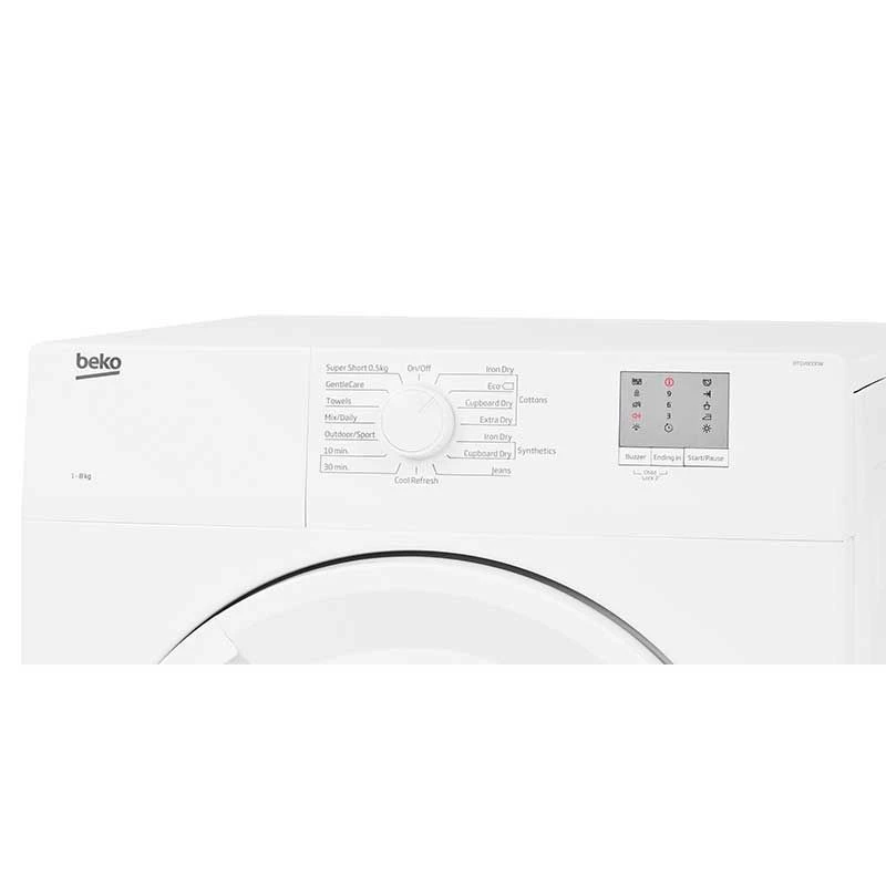 Beko DTGV8000W Freestanding 8kg Vented Tumble Dryer - White 3 Beko DTGV8000W Freestanding 8kg Vented Tumble Dryer - White - Image 3