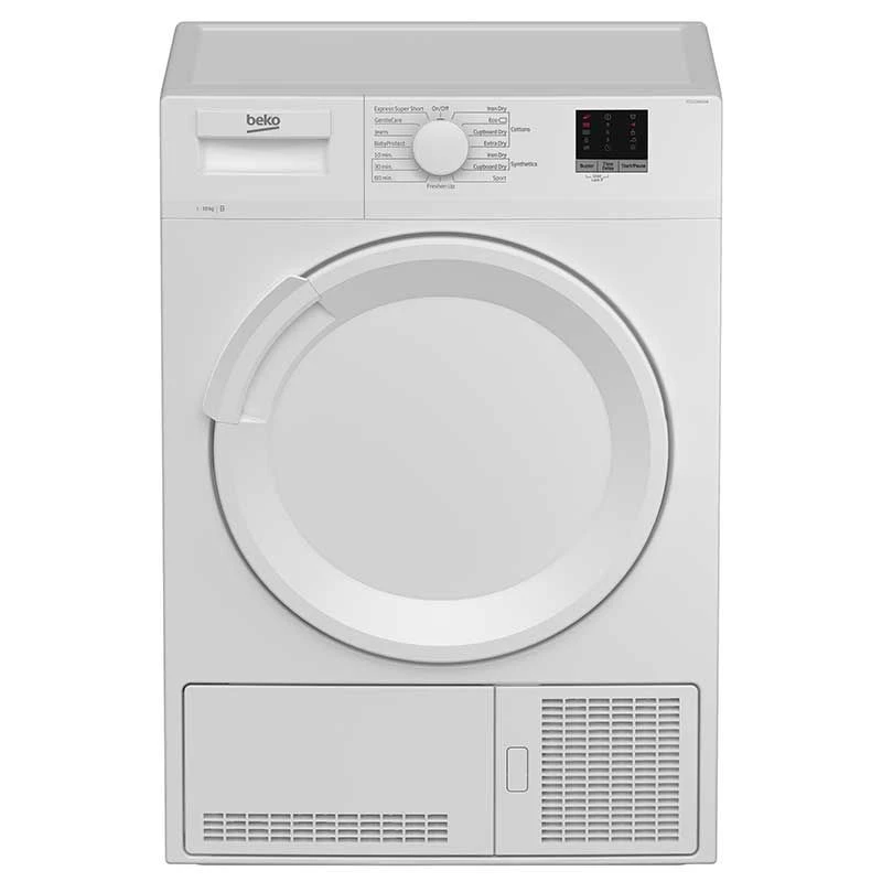 Beko DTLC100051W Freestanding 10kg Condenser Tumble Dryer - White 1 Beko DTLC100051W Freestanding 10kg Condenser Tumble Dryer - White