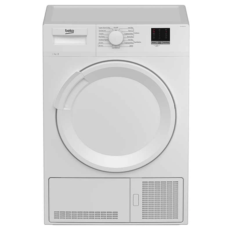 Beko DTLCE90051W Freestanding 9kg Condenser Tumble Dryer - White 1 Beko DTLCE90051W Freestanding 9kg Condenser Tumble Dryer - White
