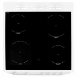 Beko KDC611W 60cm Electric Double Oven Ceramic Cooker - White -Blanco Shop b e beko kdc611w 3