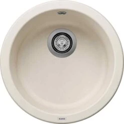 Blanco RONDO Silgranit 1 Bowl Inset Kitchen Sink - Soft White - 527057