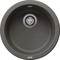 Blanco RONDO Silgranit 1 Bowl Inset Kitchen Sink - Volcano Grey - 527240