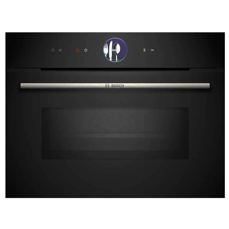 Bosch CMG7761B1B Series 8 Built-In Compact Oven With Microwave Function & Home Connect - Black 1 Bosch CMG7761B1B Series 8 Built-In Compact Oven With Microwave Function & Home Connect - Black