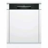 Bosch Series 2 SMI2ITB33G Semi Integrated 12 Place Dishwasher With Home Connect - Black