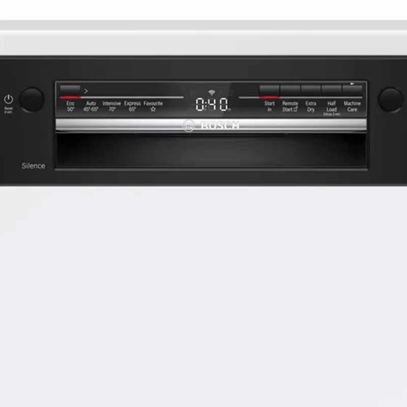 Bosch Series 2 SMI2ITB33G Semi Integrated 12 Place Dishwasher With Home Connect - Black 4 Bosch Series 2 SMI2ITB33G Semi Integrated 12 Place Dishwasher With Home Connect - Black - Image 4