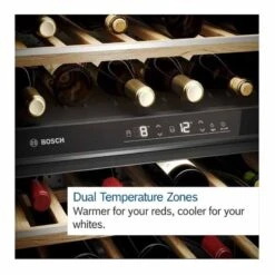 Bosch Series 6 KUW21AHG0G Built-Under 60cm Wine Cooler - Black 12 Bosch Series 6 KUW21AHG0G Built-Under 60cm Wine Cooler - Black -Blanco Shop b o bosch kuw21ahg0g 4