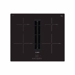 Bosch Series 4 PIE611B15E 60cm Venting Induction Hob - Black Glass