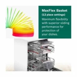 Bosch Series 6 SMS6ZDW48G Free-Standing 60cm Dishwasher With Home Connect - White -Blanco Shop b o bosch sms6zdw48g 7