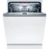 Bosch Series 4 SMV4HCX40G Built-In 14 Place 60cm Dishwasher With Home Connect - White