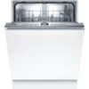 Bosch Series 4 SMV4HTX27G Built-In 12 Place 60cm Dishwasher With Home Connect - White