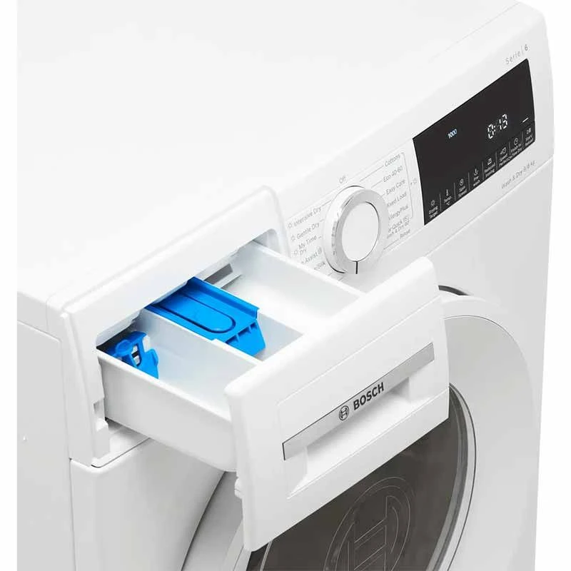 Bosch Series 6 WNA14490GB Free-Standing 9/6kg 1400rpm Washer Dryer - White 6 Bosch Series 6 WNA14490GB Free-Standing 9/6kg 1400rpm Washer Dryer - White - Image 6