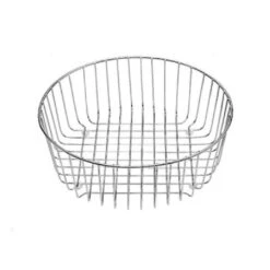 Blanco Round Crockery Basket 365mm X 365mm - Stainless Steel - 220574