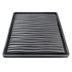 Blanco Syntheic Wave Drainer 430mm X 380mm - Black - BL230734