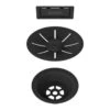 Blanco Black Edition Outlet/Overflow Kit - Single Bowl - 239975