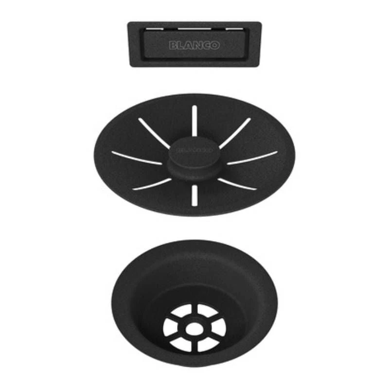 Blanco Black Edition Outlet/Overflow Kit - Single Bowl - 239975 1 Blanco Black Edition Outlet/Overflow Kit - Single Bowl - 239975