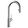 Blanco CARENA-S Vario Pull-Out Spout Galvanic Chrome Kitchen Tap - Chrome - BM3118CH
