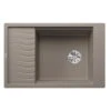 Blanco ELON XL 6 S 1 Bowl Inset Silgranit Reversible Kitchen Sink With Manual InFino Waste - Tartufo - 524851