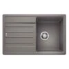 Blanco LEGRA 45 S 1 Bowl Inset Silgranit Reversible Kitchen Sink - Alumetallic - 522202