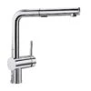 Blanco LINUS-S Vario Pull-Out Handset Galvanic Chrome Kitchen Tap - Chrome - BM3147CH