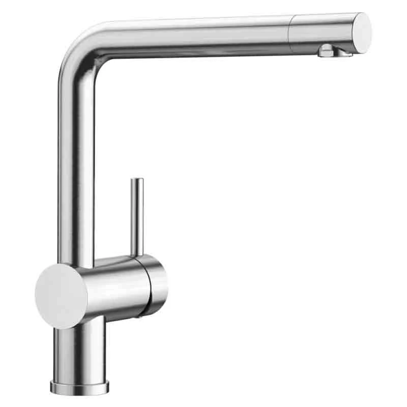 Blanco Linus Kitchen Tap Brushed Steel PVD Finish - BL526241 1 Blanco Linus Kitchen Tap Brushed Steel PVD Finish - BL526241