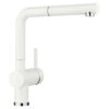 Blanco LINUS-S Pull-Out Handset Silgranit-Look Kitchen Tap - White - BM3650WH