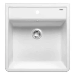 Blanco PANOR 60 1 Bowl Inset Ceramic Kitchen Sink - Chrystal White - 514486 -Blanco Shop blanco panor 514486