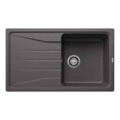 Blanco SONA 5 S 1 Bowl Inset Silgranit Reversible Kitchen Sink - Rock Grey - 519672
