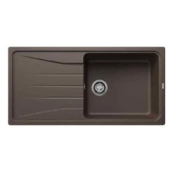 Blanco SONA XL 6 S 1 Bowl Inset Silgranit Reversible Kitchen Sink - Coffee - 519697