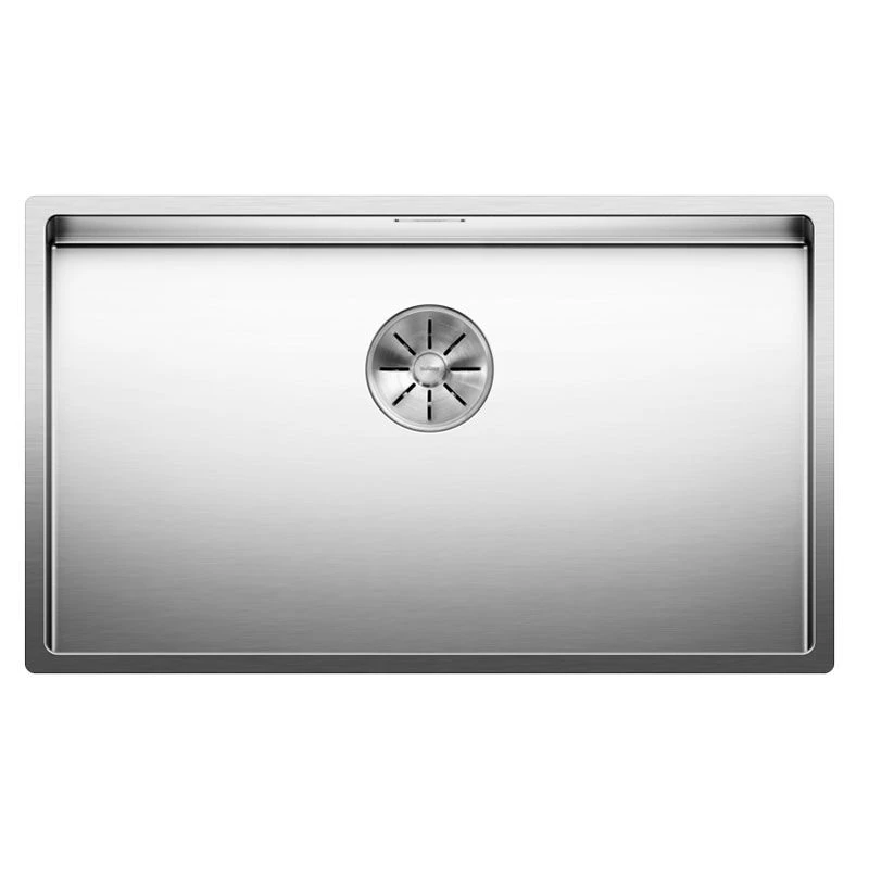Blanco CLARON 700-U 1 Bowl Undermount Stainless Steel Kitchen Sink With Manual InFino Waste - Satin Polish - 521581 2 Blanco CLARON 700-U 1 Bowl Undermount Stainless Steel Kitchen Sink With Manual InFino Waste - Satin Polish - 521581 - Image 2