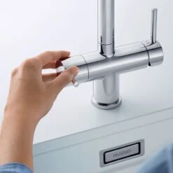 Blanco FONTAS-S II Filter Kitchen Mixer Tap With Pull-Out Hose - HP Chrome - 525198 16 Blanco FONTAS-S II Filter Kitchen Mixer Tap With Pull-Out Hose - HP Chrome - 525198 -Blanco Shop blanco 525198 lever