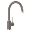 Blanco MIDA-S Silgranit Look Kitchen Mixer Tap With Pull-Out Spray - Volcano Grey - 526967
