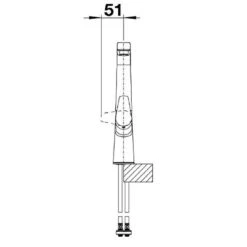 Blanco Avona Kitchen Tap Galvanic Chrome - BM521267CH -Blanco Shop bm521267ch 2