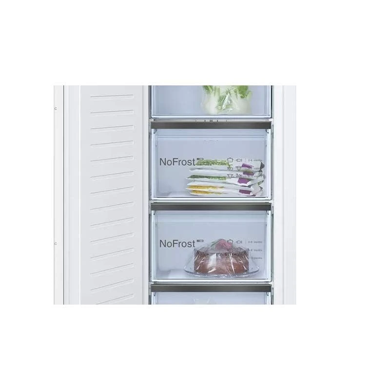 Bosch Series 8 GIN81HCE0G Built-In Frost Free Tall Freezer With Home Connect - White 4 Bosch Series 8 GIN81HCE0G Built-In Frost Free Tall Freezer With Home Connect - White - Image 4