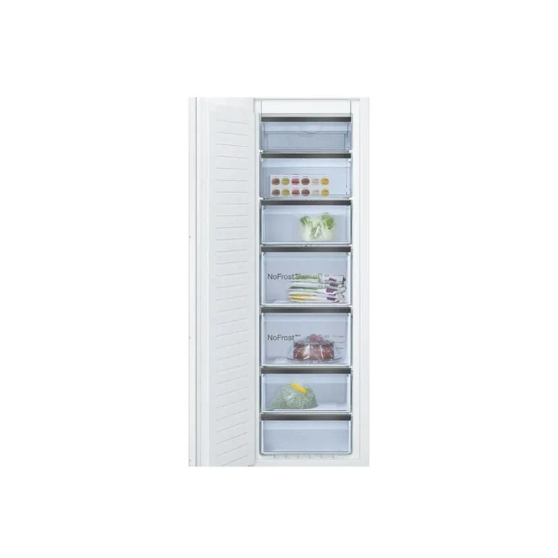 Bosch Series 8 GIN81HCE0G Built-In Frost Free Tall Freezer With Home Connect - White 5 Bosch Series 8 GIN81HCE0G Built-In Frost Free Tall Freezer With Home Connect - White - Image 5