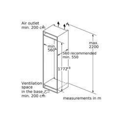 Bosch Series 8 GIN81HCE0G Built-In Frost Free Tall Freezer With Home Connect - White 19 Bosch Series 8 GIN81HCE0G Built-In Frost Free Tall Freezer With Home Connect - White -Blanco Shop bosch gin81hce0g 9